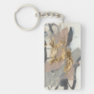 Golden Blush Key Ring