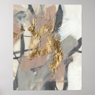 Golden Blush Poster