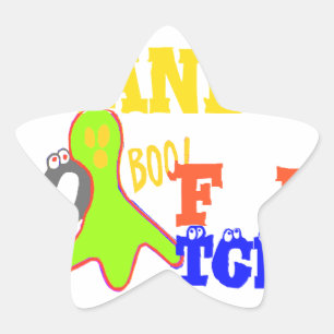 Golden Boo! Girly TGIF Thanks God Its Friday Hakun Star Sticker