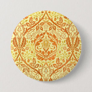 Golden Bough William Morris Vintage Art Nouveau 7.5 Cm Round Badge