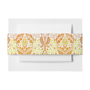 Golden Bough William Morris Vintage Art Nouveau Invitation Belly Band