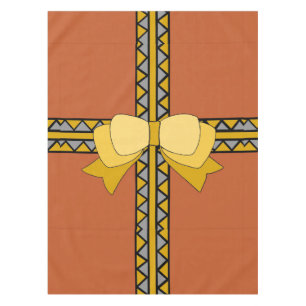 Golden Bow Tablecloth