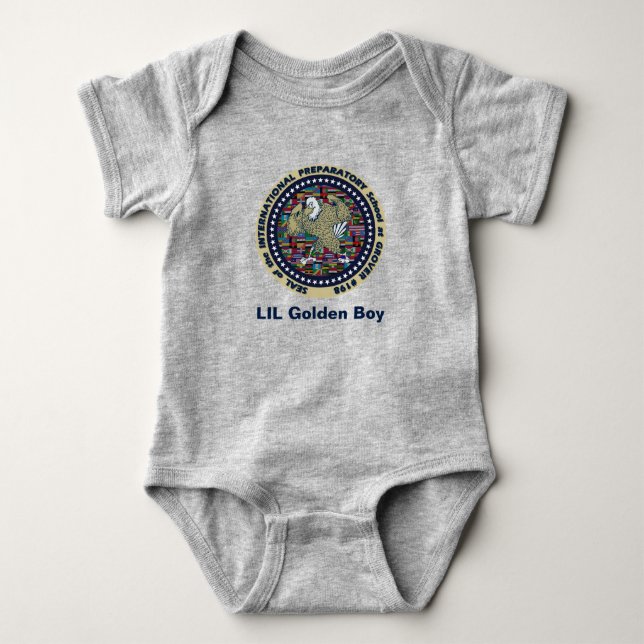 golden boy baby bodysuit (Front)