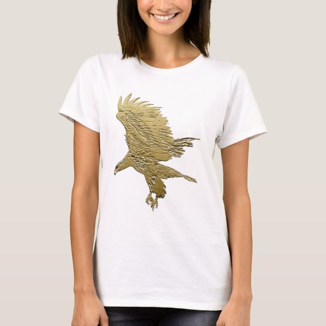 "Golden Boy" Eagle gifts T-Shirt (Front)
