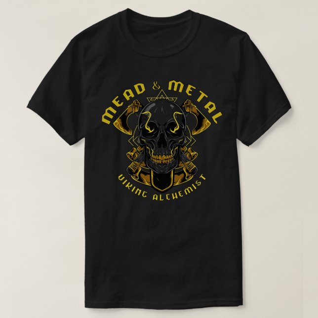 Golden Boy Flat Gold T-Shirt (Design Front)