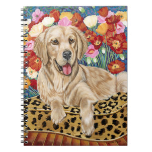 Golden Boy Retriever Notebook