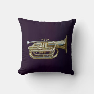 Golden Brass Euphonium Cushion
