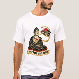 Golden Breath Returns Home Zen T-Shirt