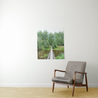 Golden Bridge Serenity Tapestry