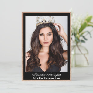 Golden Bronze Pageant Autograph Cards