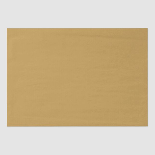 Golden-Bronze Solid Colour Tissue Paper (Front)