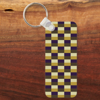 Golden Brown Color Combination Key Ring
