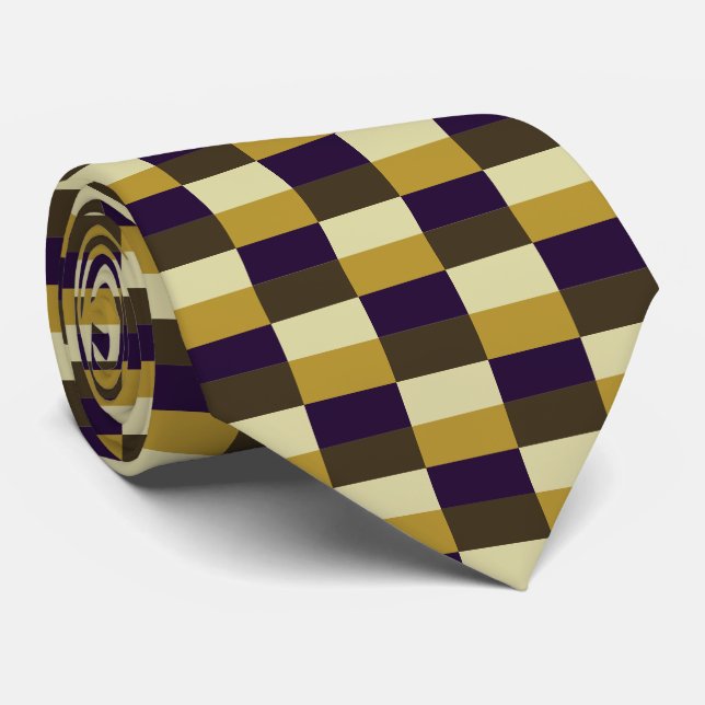 Golden Brown Colour Combination Tie