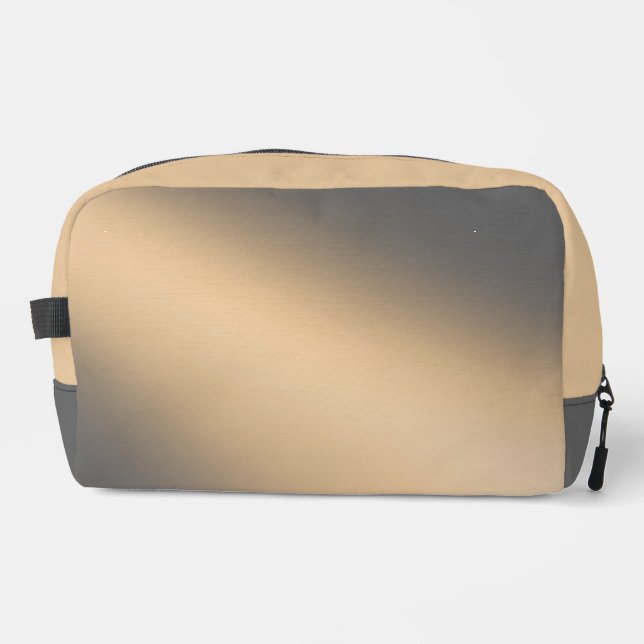 Golden Brown  Moonlight Ombre Dopp Kit (Front)