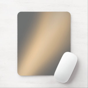 Golden Brown moonlight ombre Mouse Mat