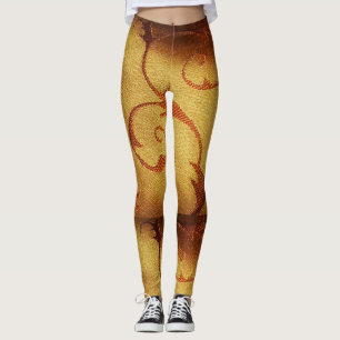 Golden Brown Women's Leggings
