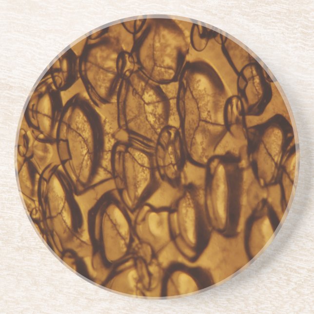 Golden Bubbles Coaster (Front)