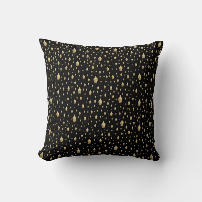 golden buddha cushion (Front)