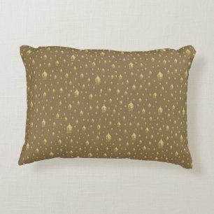 golden buddha decorative cushion