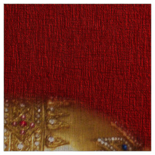 golden buddha fabric