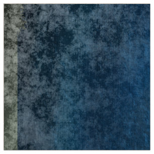 golden buddha in blue fabric