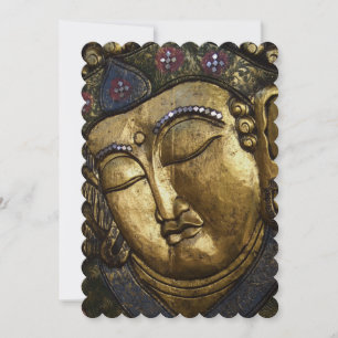 Golden Buddha Inspirational Invitation Bracket