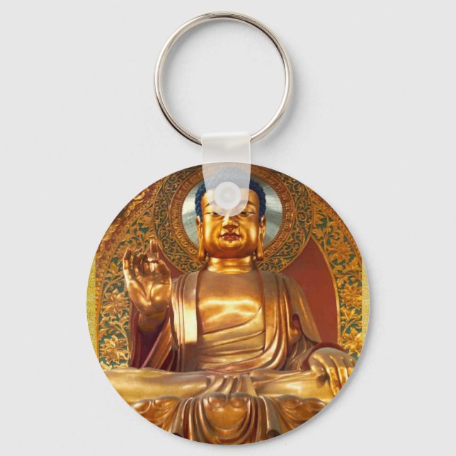 Golden Buddha - Keychain (Front)