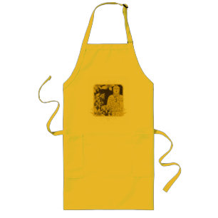 Golden Buddha Long Apron