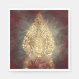 golden buddha napkins