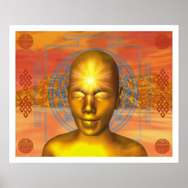 Golden Buddha Poster (Front)