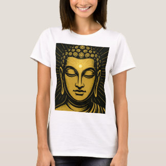 Golden Buddha Third Eye T-Shirt | Spiritual Awaken