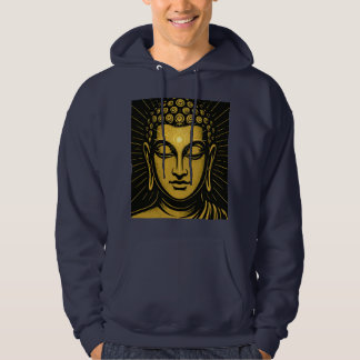 Golden Buddha Third Eye T-Shirt | Spiritual Awaken Hoodie