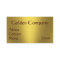 Golden Business Card