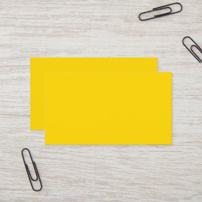 Golden Business Card (Front/Back In Situ)