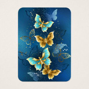 Golden butterflies