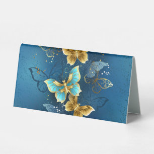 Golden butterflies