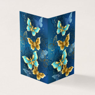 Golden butterflies