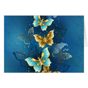 Golden butterflies