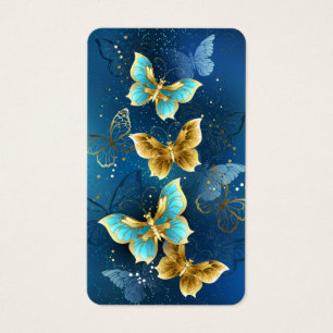 Golden butterflies