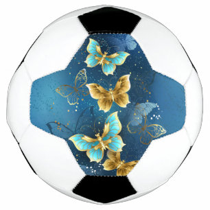 Golden butterflies football