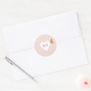 GOLDEN BUTTERFLIES WEDDING ENVELOPE SEAL Sticker