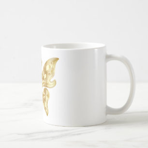 GOLDEN BUTTERFLY COFFEE MUG