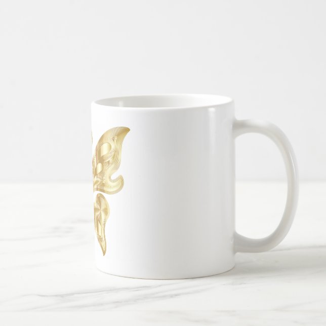GOLDEN BUTTERFLY COFFEE MUG (Right)