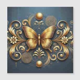 Golden Butterfly Design