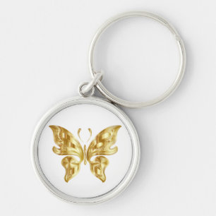 GOLDEN BUTTERFLY KEY RING
