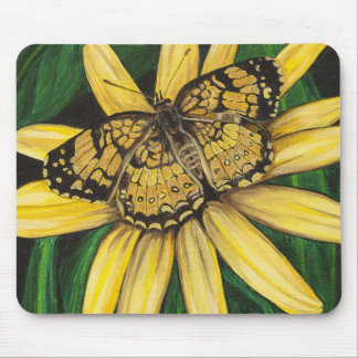 Golden Butterfly Mousepad
