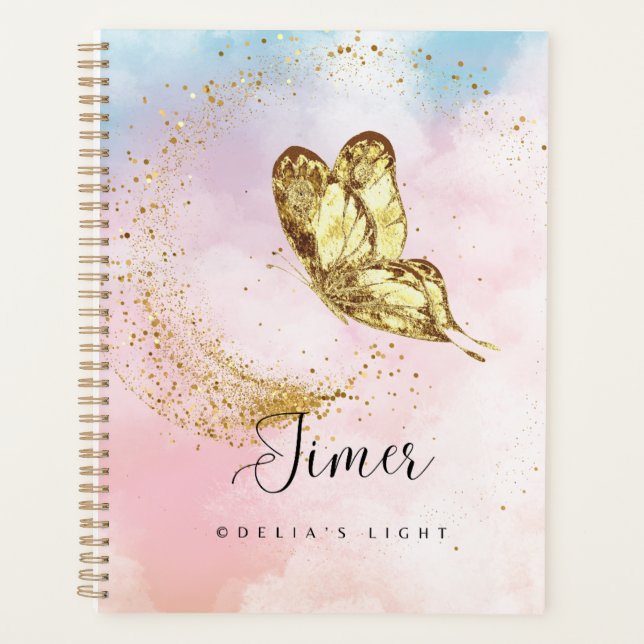 Golden Butterfly Planner (Front)