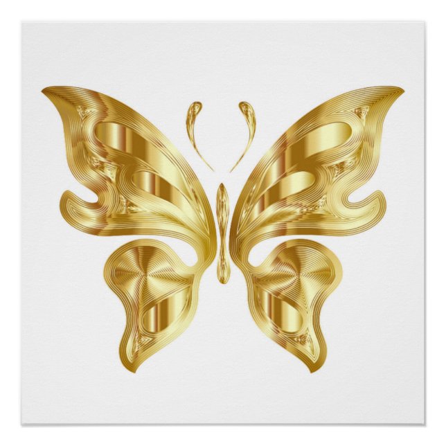GOLDEN BUTTERFLY POSTER (Front)