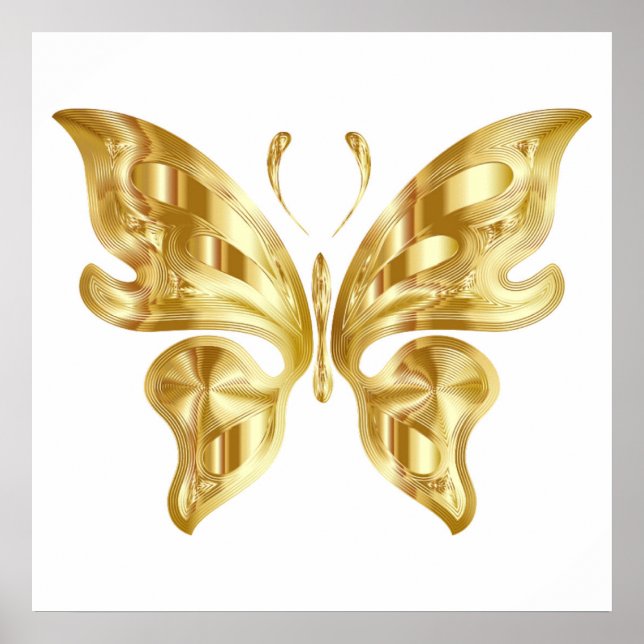 GOLDEN BUTTERFLY POSTER (Front)