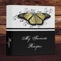 Golden Butterfly Recipe Binder